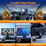 9" Wireless Carplay Screen with 2.5K Dash Cam