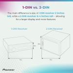 Pioneer DMH-2660NEX Car Receiver with Apple CarPlay