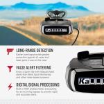 Cobra RAD 480i Radar Detector - Long Range, Bluetooth