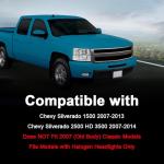 G-PLUS Headlight Assembly for Chevy Silverado 2007-2014