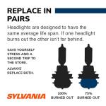 SYLVANIA H11 SilverStar Halogen Headlight Bulbs (2 Pack)