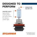 SYLVANIA H11 SilverStar Halogen Headlight Bulbs (2 Pack)
