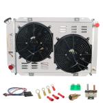 CoolingSnow Aluminum Radiator for 1979-1993 Ford Mustang