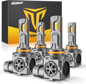 Termitor 9005 9006 LED Bulbs Combo - 800% Brightness