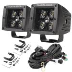 LED 3-Inch 100W Spot Light Pods - 2 Pack