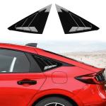 Honda Civic 2022-2024 Hatchback Exterior Rear Window Louvers