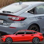 Honda Civic 2022-2024 Hatchback Exterior Rear Window Louvers