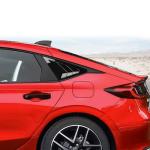 Honda Civic 2022-2024 Hatchback Exterior Rear Window Louvers