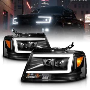 2004-2008 Ford F-150 LED Projector Headlights Pair