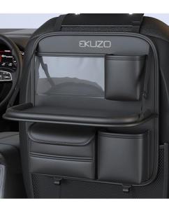 EKUZO Back Seat Car Organizer with Foldable Table