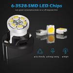 Bright White T10 LED Dash Light Bulbs - 10 Pack