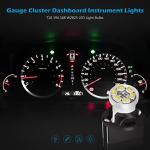 Bright White T10 LED Dash Light Bulbs - 10 Pack