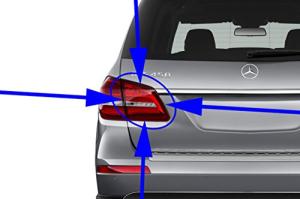 Mercedes-Benz GLS-Class Left Rear LED Tail Light