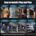 MOVOTOR LED Side Marker Lights for Chevy Trucks