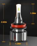 SEALIGHT 9005 H11 Fog Light Bulbs Combo