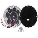 7" Round Amber & White LED Backup Lights