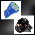 GLOFE 40 Pack Bright Ice Blue Dash Light Bulbs