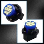 GLOFE 40 Pack Bright Ice Blue Dash Light Bulbs