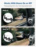 JOYTUTUS Wrangler Mirrors for Off-Road Use