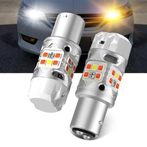 LASFIT T3 1157 Switchback LED Turn Signal Bulbs