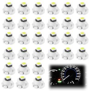 30 Pack T3 LED Dash Bulbs – White Light