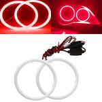 QasimLED Red Halo Ring Driving Lights - 110MM