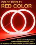 QasimLED Red Halo Ring Driving Lights - 110MM