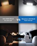 Marsauto 578 LED Bulbs - Bright White Pack of 4