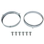 7" Headlight Bulb Trim Ring Set for Camaro