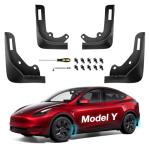 2024 Upgrade Tesla Model Y Mud Flaps - Military Grade All Weather Splash Guards