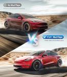 2024 Upgrade Tesla Model Y Mud Flaps - Military Grade All Weather Splash Guards