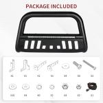 YITAMOTOR Bull Bar for Toyota Tacoma - 3" Tubing