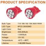 7PC LED Dash Light Kit for Ford Trucks