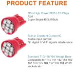 7PC LED Dash Light Kit for Ford Trucks