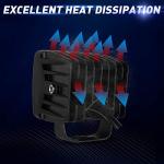 36W Hitch LED Lights with Tow Mount Bracket