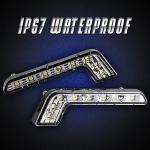 KATUR 2Pcs LED Daytime Running Lights for Mercedes-Benz