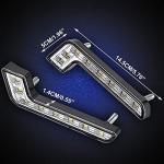 KATUR 2Pcs LED Daytime Running Lights for Mercedes-Benz