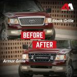 Front Armor Grille for 2004-2008 Ford F150