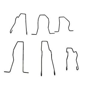 6-Pack Headlight Retaining Clips for H1 H3 H4 H7