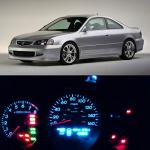 Bright Ice Blue LED Gauge Light Kit for Acura CL