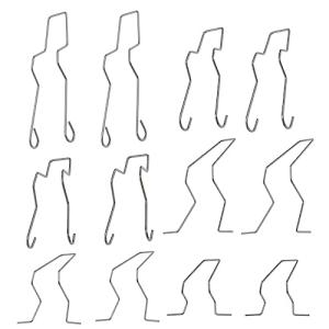 12PCS Headlight Bulb Retaining Clips for H1 H7