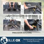 Blue Ox BXR2100 Lightweight Adjustable Gooseneck Hitch