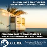 Blue Ox BXR2100 Lightweight Adjustable Gooseneck Hitch