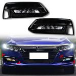 KEEGTBOX Sequential Switchback DRL Lights for Honda Accord