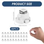 30 Pack Blue T3 LED Dash Bulbs for Cars
