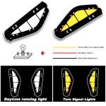 KEEGTBOX LED Fog Lights for Hyundai Santa Fe