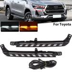 Bright LED Daytime Running Lights for Toyota Hilux