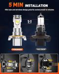 Forenner H13 Ultra Bright LED Light Bulbs