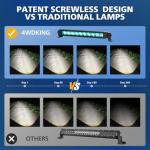 4WDKING RGB Offroad LED Lights with App Control