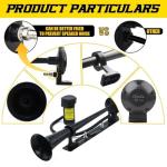 GAMPRO 160021 12V Super Loud Air Horn